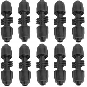    10× CONECTOR QJ, ÎNSUBURAT PE FURUN, ȚEVĂ DE MONTARE, LINIE DE PUCURATOR, 16 mm