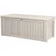 Cutie de gradina din plastic, 570 l, bej