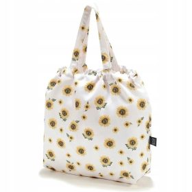   La Millou Shopper Bag Sunlover cu buzunar pe umăr pentru cărucior