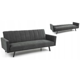  Canapea Halmar Armando 192 x 82 cm catifea nuante de gri