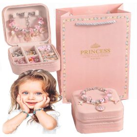    KIT PENTRU CONFECȚIONARE BRATĂRI ȘI COLIERE CADOU + Acadele Caramel 6 g Fructat