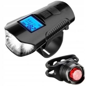    LAMPĂ BICICLETA LED LUMINA BICICLETA GINDUL CONTATOR SLOPER