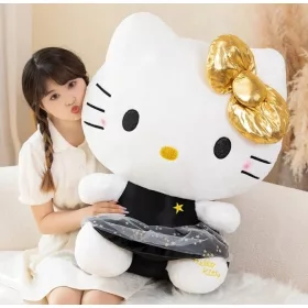    MASCOTA MARE HELLO KITTY FIGURĂ DE PELUȘ PISOI JUCĂRIE DE PELUȘ 65cm