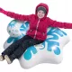Craciun Ski Tube - Fulg de zapada de Craciun rotund