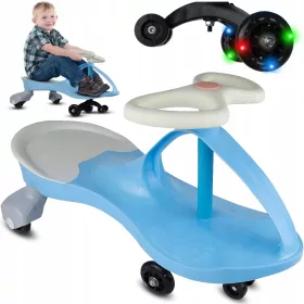    PENTRU GRAVITATE PENTRU UN COPIL Auto Pusher 120 kg ROȚI LED LUMINoase