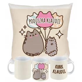 SET PERNE PUSHEN CAT + CADOU NUME Hello Kitty
