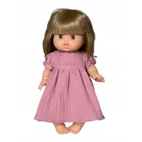  Rochie de muselina pentru o papusa Paola Reina, Minikane