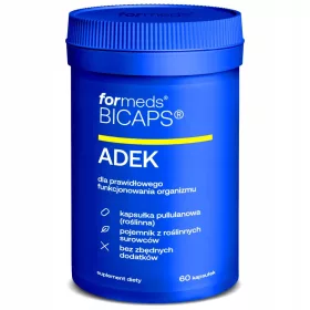   Supliment Alimentar Formeds BICAPS ADEK - Complex Vitamine A, D, E, K, 60 Capsule