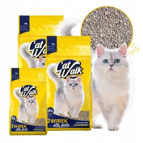    Așternut pentru pisici din bentonită 25L, aglomerat CatWalk UNIVERSAL 25L