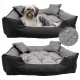  Tarc pentru caini Pat impermeabil ECCO Diverse culori bej, negru, nuante de gri 130 cm x 105 cm