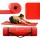  Covoraș de exerciții Hop-Sport 190 cm x 60 cm roșu
