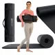  Covoraș de exerciții Hop-Sport 190 cm x 60 cm negru