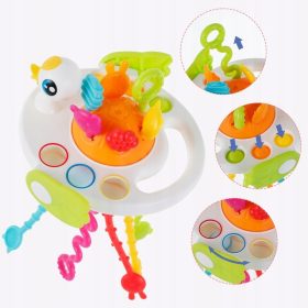    Cadou de jucărie cu corzi senzoriale cu tragere antistres DUCK