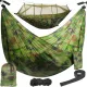  Hamac fara bara Iso Trade nuante de verde 150 kg 260 x 140