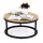  Masuta de cafea ModernHome 1955 rotunda 60 x 60 x 31,5 cm nuante de bej
