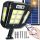  Lampa stradala ESZOP 400 W 4000 lm, alimentat cu baterie, alimentat solar