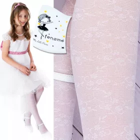    COLANTS DE COMUNION ALB OPENWORK PENTRU Fete JACQUARD Fenome