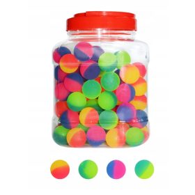  Bile de cauciuc colorate curcubeu, set 100 buc, 27mm