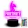  Gadget de Gravura 3D Statueta de Lumina de Noapte LED Pentru Figurinele Fortnite Player