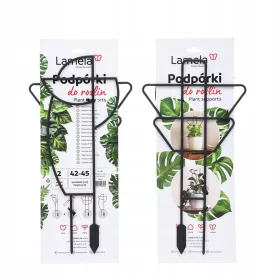    Suporturi pentru stalpi pentru plante cataratoare, flori Lamela, set 2 bucati, 42-45 cm