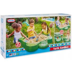 LITTLE TIKES TURTLE SANDBOX PLIABLE CU CAPAC SANDBOX 664526