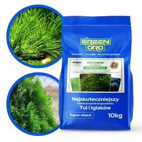    Îngrășământ pentru conifere Thuja Thuja Împotriva rumenirii 10kg