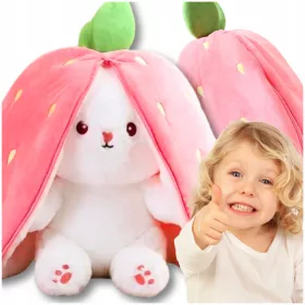    Iepure în morcov Mascota iepuraș morcov iepure de pluș LARGE XL 35 cm