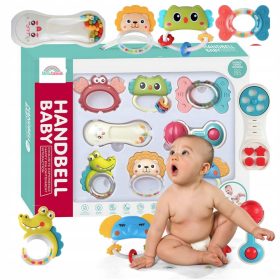    ZORĂNĂTORI, DENTIȚI, ANIMALE, SET 9 ZORNĂTORI PENTRU UN BEBE COPIL