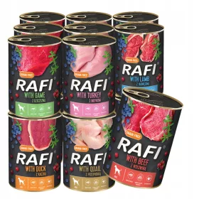  DOLINA NOTECI RAFI Hrana pentru caini 20X400G