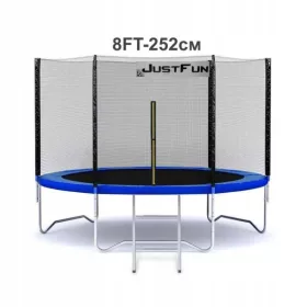  TRAMPOLINA DE GRADINA JUST FUN 8FT-252CM ALBASTRU