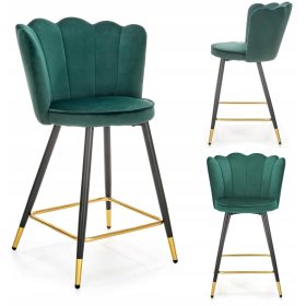  H106 taburet verde inchis - HALMAR