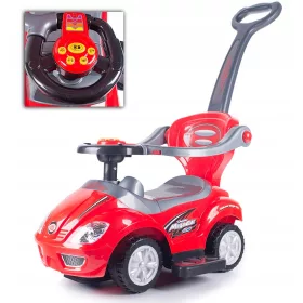    CHILDREN'S RIDE 3in1 DELUXE CHILDREN'S WORLD RIDE ON PUSH