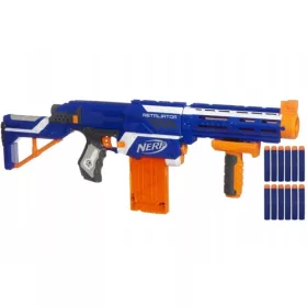  NERF RIFLE GUN RETALIATOR JUNIOR 98696 EASY LOADING