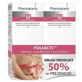   Set PHARMACERIS M Foliacti - Cremă Antivergeturi pentru Femei Însărcinate, 2x150ml