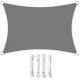 Pânză de grădină Songmics 3000 x 4000 cm poliester gri