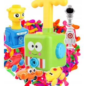    XXL POWER BALLOON LUNCHER AERODINAMIC BALOON + Śmingus baloane cu apă turnate luni 500 buc.