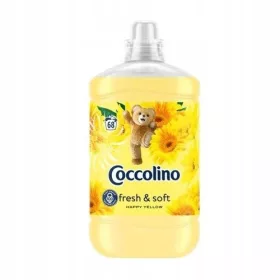  Balsam de rufe Coccolino Fresh&Soft Happy Yellow 1,7 l