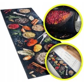 Covor pentru bucătărie Eureka Home Gordon 60 × 200 cm