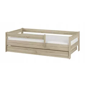  pat copii SIMPLE BABY BOO 160x80 + SERTAR stejar sonoma