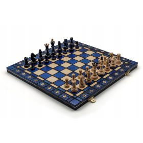    Șah Senator maro/Șah decorativ/Șah din lemn/ producător Szachy Żurek