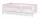  pat copii SIMPLE BABY BOO 160x80 saltea SERTAR ALB ROZ NETED