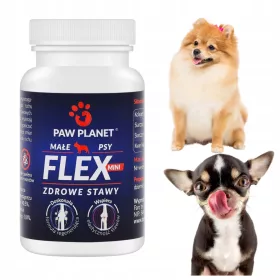    PAW PLANET FLEX MINI ARTICURI SĂNĂTOARE TABLETE PENTRU CÂINI COLAGEN ACID HIALURONIC
