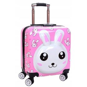  VALIZĂ COPII IEPURE BAGAJ DE CĂLĂTORIE COPII 3D