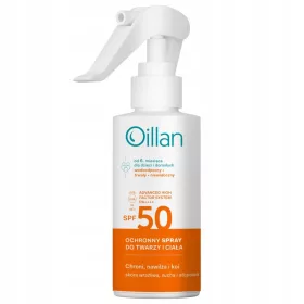   Spray Protector Solar SPF 50+ Oillan pentru Copii și Adulți 125ml