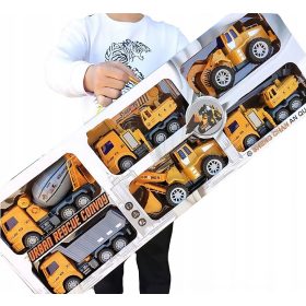  SET MARE XXL MAȘINE MACARA CAMION MACARA CU TRAȚIUNE