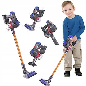    ASPIRATOR VERTICAL PENTRU COPII FUNCȚIE DE ASPIRARE 3 ÎN 1 SUNET APARATE ELECTRONICE