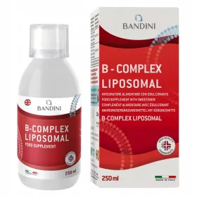   Supliment Alimentar Liposomal cu Vitamine din Complexul B - Bandini Pharma, 250 ml
