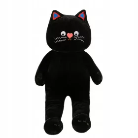    JUCĂRIE DE PLUȘ MASCOTA PISCICĂ MARE DULCE NEGRĂ XL 60 cm