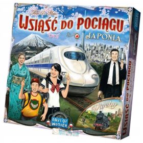    Joc de masă Rebel Ride the Train: Map Collection 7 - Japonia și Italia