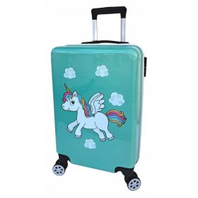    VALIZĂ UNICORN CAL UNICORN CU ROȚI PENTRU COPII COD DE CĂLĂTORIE